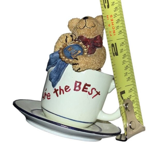 Boyds Bears Teabearies TOPPER TEABEARIE  You're the Best #1 2002 - Picture 9 of 10